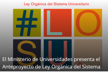 Ley Orgánica del Sistema Universitario